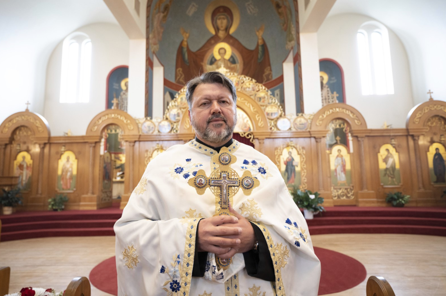 Post Tribune Easter Article Features Father Marko And Holiday Message Saint Sava Serbian